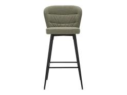 Juego de 2 Taburetes Altos VKH433, Verde, 52x59x108 cm, Kendra Home