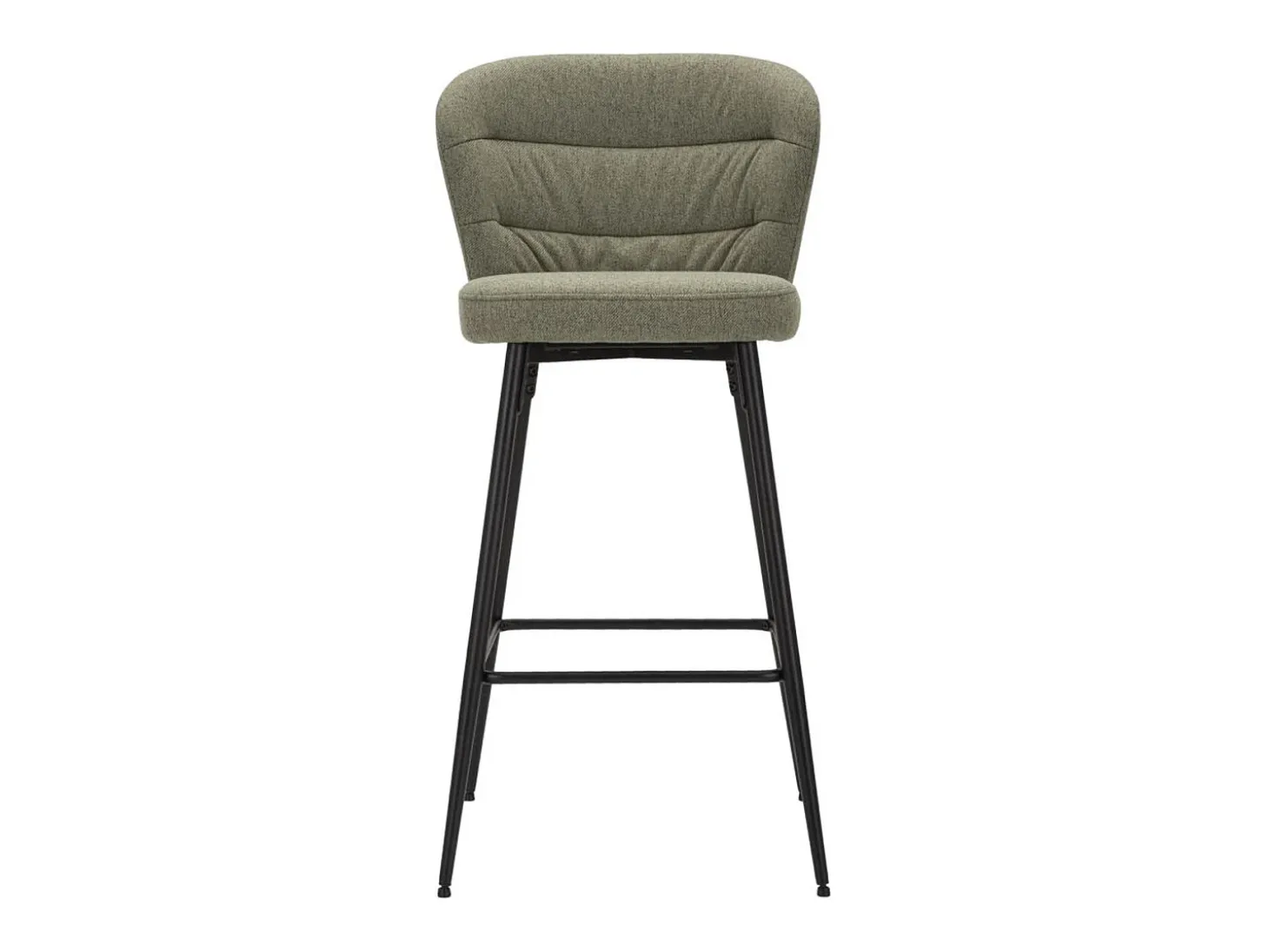 Juego de 2 Taburetes Altos VKH433, Verde, 52x59x108 cm, Kendra Home