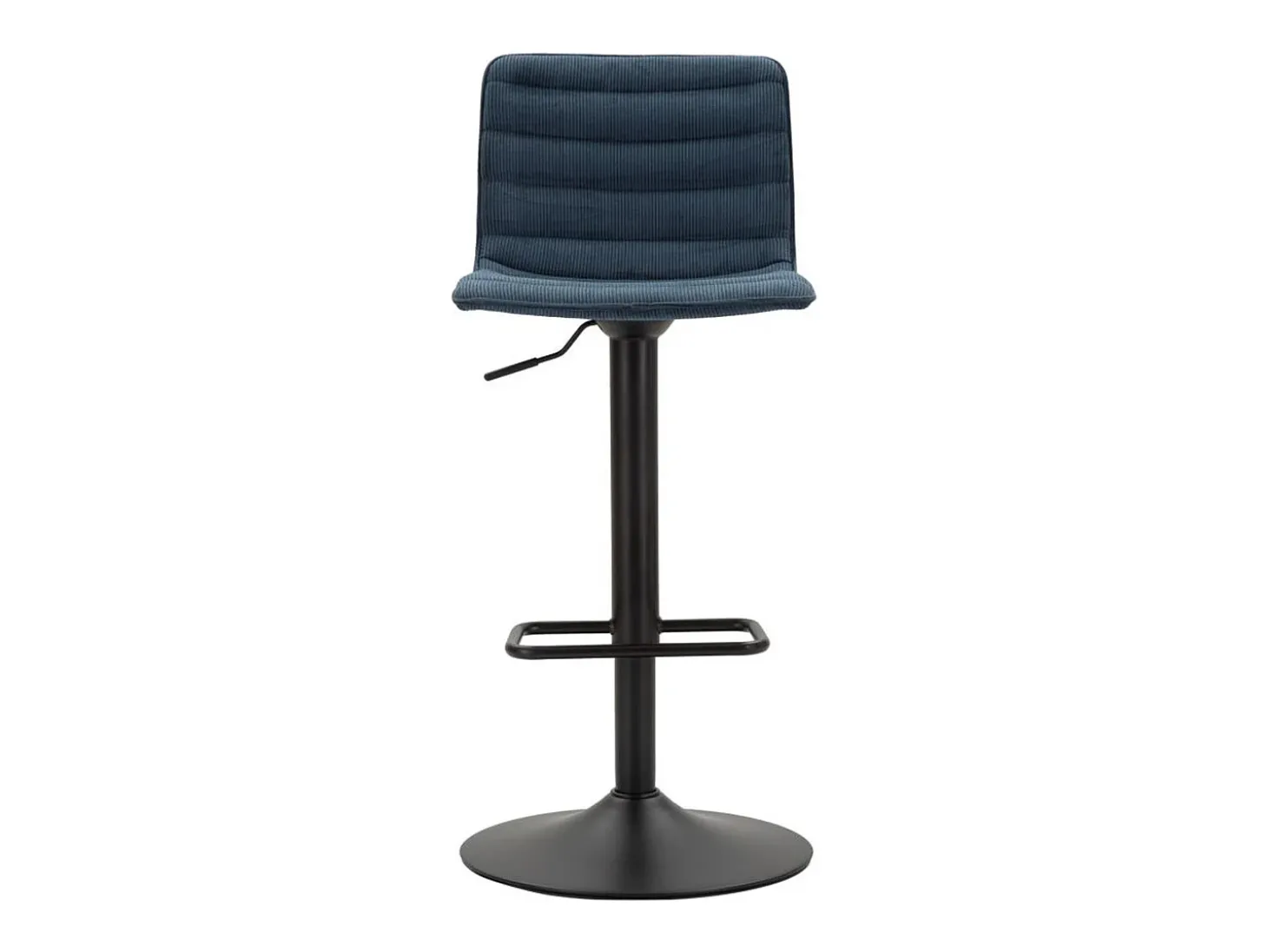 Juego de 2 Taburetes Altos VKH445, Negro, 43x49,5x85,5 cm, Kendra Home