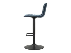 Juego de 2 Taburetes Altos VKH445, Negro, 43x49,5x85,5 cm, Kendra Home