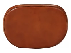 Juego de 2 taburetes de bar marrón oscuro 40x29,5x53 cm