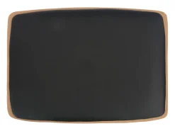 Juego de 4 taburetes de bar de piel sintética negra