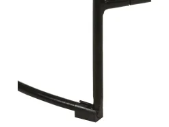 Juego de 2 taburetes de bar Gavin 50x40x78cm madera maciza de mango