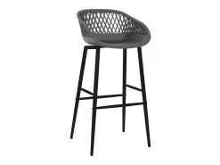 Juego de 2 Taburetes de cocina gris ES24088
