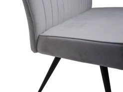 Juego de comedor MCW-K16 (5 piezas), gris claro