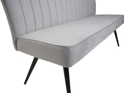Juego de comedor MCW-K16 (5 piezas), gris claro