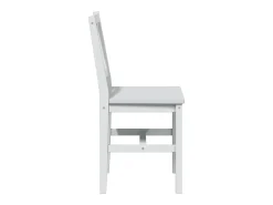 Juego de muebles de comedor 5 piezas blanco
