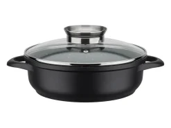 Juego de utensilios de cocina de aluminio fundido de 10 piezas, compatible con inducción
