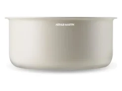 Juego de utensilios de cocina color crema de 18 piezas