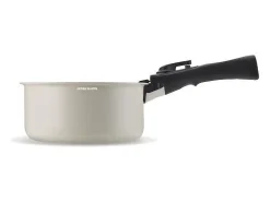 Juego de utensilios de cocina color crema de 18 piezas