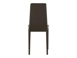 Kitty - Silla de piel sintética marrón (4 piezas)