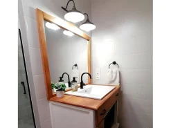 Kiwo mezclador para fregadero negro Essebagno