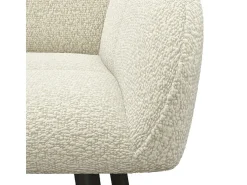 LEA-Silla de bar de tela Cosy Ecru (x2)