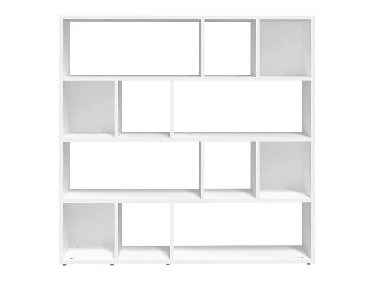 Librería/Pared divisoria blanca 105x24x102 cm
