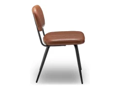 Lote de 2 sillas de comedor marrones L56 cm - SPARTE