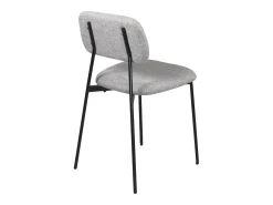 Lote de 4 sillas de comedor diseño Tala – Tejido mezcla gris