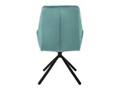 Lote de 4 sillas de comedor giratorias sillón de comedor sillón de terciopelo giratorio 180