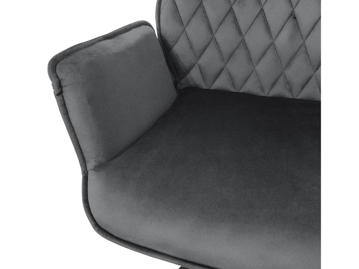 Lote de 4 sillas de comedor giratorias silla de comedor sillón de terciopelo giratorio 180