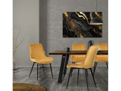 Lote de 6 sillas sillas de comedor sillas de cocina sillas de salón silla tapizada terciopelo