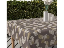 Mantel rectangular estampado antimanchas 140x240 cm CERES, por Soleil d'Ocre