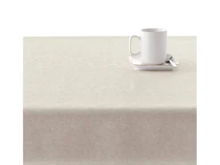 Mantel resinado antimanchas XL Liso lino 101 - 100x300 cm