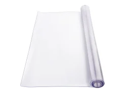 Mantel SucceBuy Protector de Mesa en PVC 107X183 CM, Protector de Escritorio en Plástico Transparente 0.2CM de Grosor
