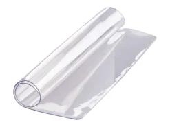 Mantel SucceBuy Protector de Mesa en PVC 30 X 30 CM, Protector de Escritorio en Plástico Transparente 0.15CM de Grosor