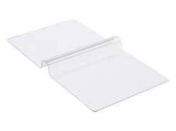 Mantel Transparente SucceBuy Protector de Mesa de PVC de 101.6 x 203.2 cm, Cubierta de Escritorio Transparente, 2.0 mm de Grosor