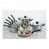 Marmite Studio 20 cm Inox 18/10 con Tapa y Mango Ergonómico