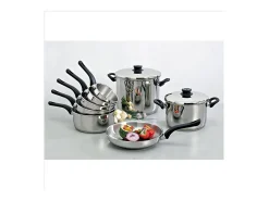 Marmite Studio 20 cm Inox 18/10 con Tapa y Mango Ergonómico
