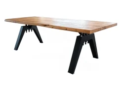 Mesa - marrón Madera - 280 x 100 cm - REY