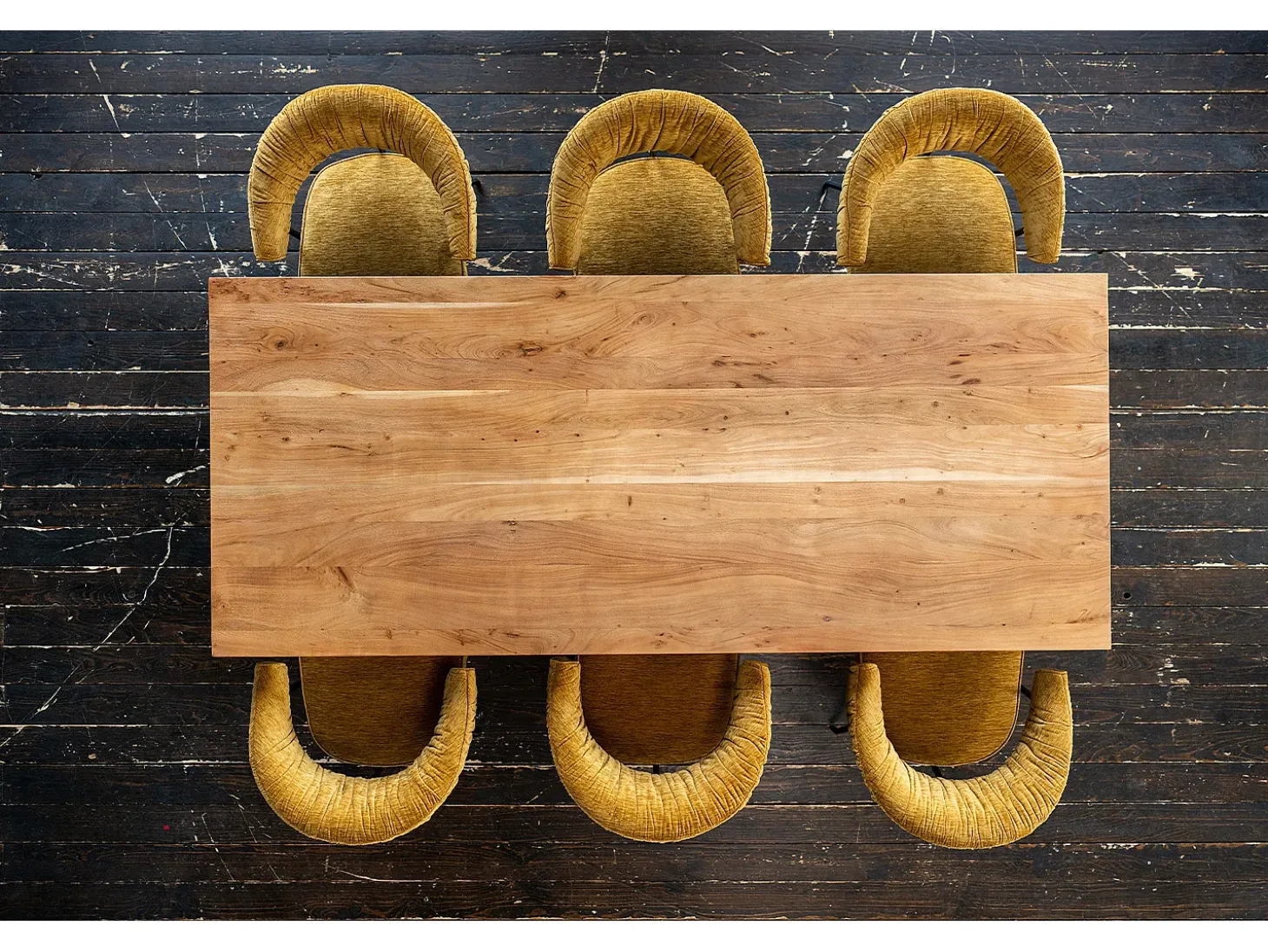 Mesa - marrón Madera - 280 x 100 cm - PALO