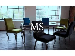 Mesa - Negro Cristal - 200 x 100 cm - AMARA