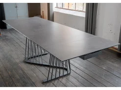 Mesa - Negro Cristal - 180 x 90 cm - ELOISE