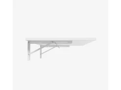 Mesa abatible escritorio de pared plegable 140x80 cm Jeremy XL - Blanco