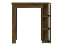 Mesa alta con estante roble Sonoma 102x50x103,5 cm