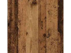 Mesa alta con estantes madera envejecida 95x47x103,5 cm