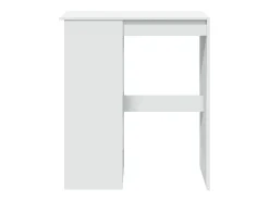 Mesa alta con estantes madera ingeniería 90x47,5x103,5 cm