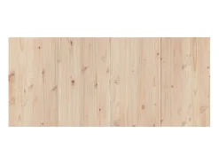 Mesa alta de bar de madera maciza de pino 180x80x110 cm