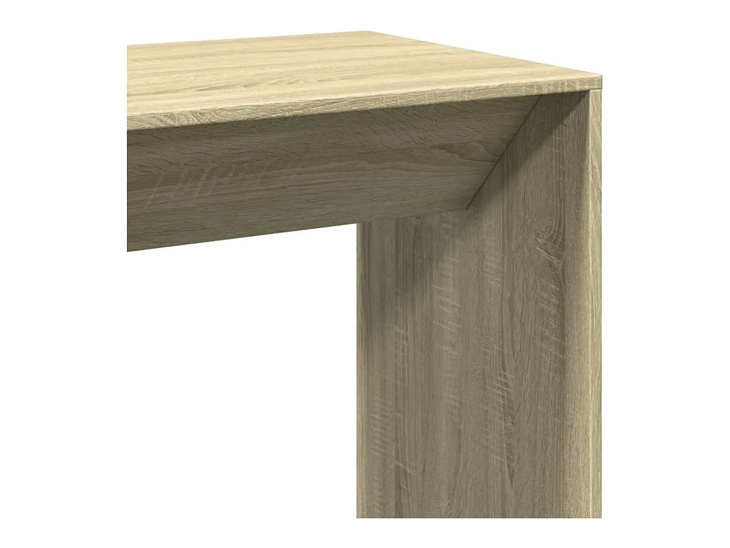 Mesa alta de bar madera ingeniería roble Sonoma 102x50x103,5 cm