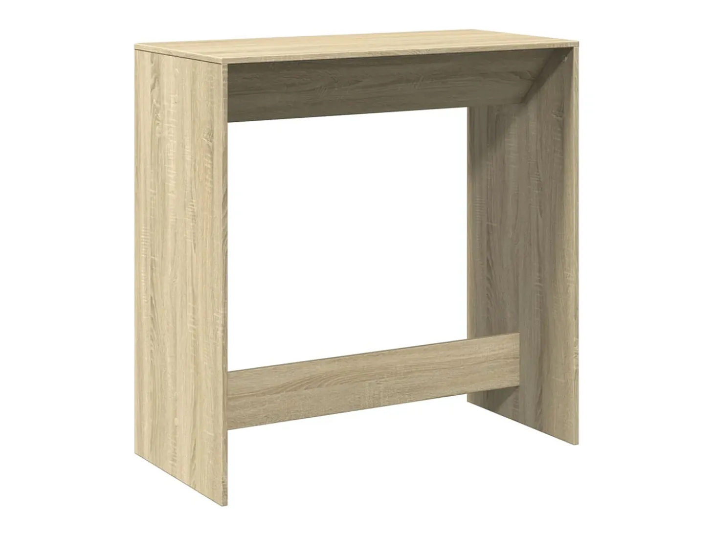 Mesa alta de bar madera ingeniería roble Sonoma 102x50x103,5 cm