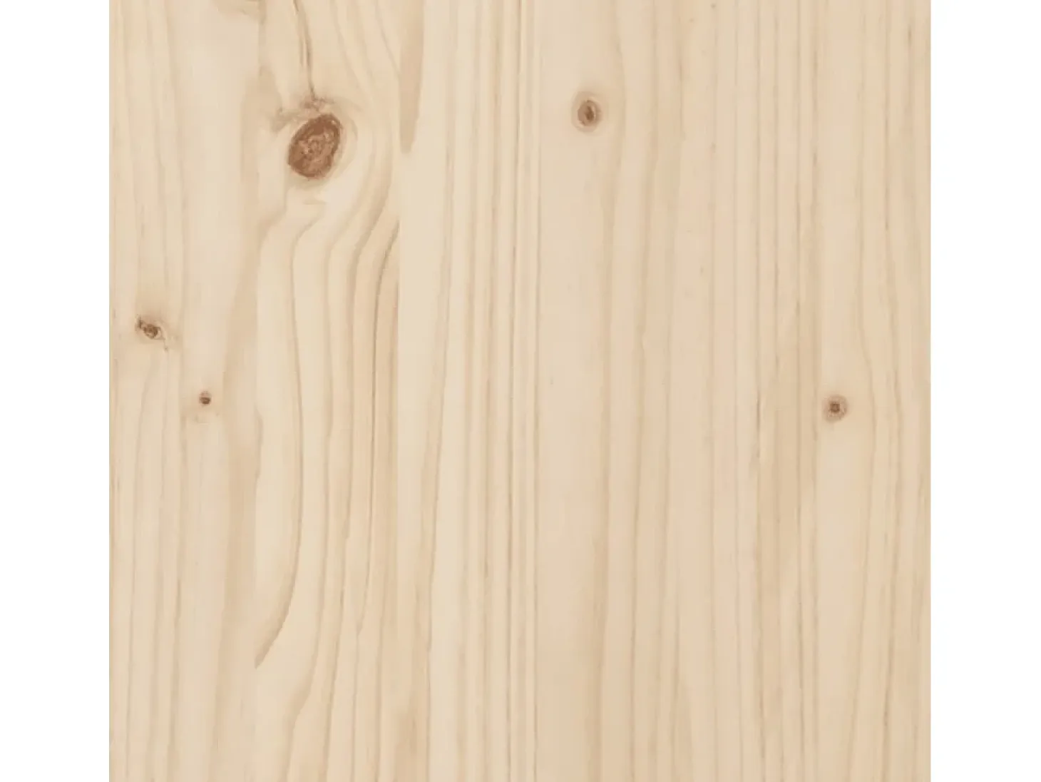 Mesa alta de bar madera maciza de pino 100x50x110 cm