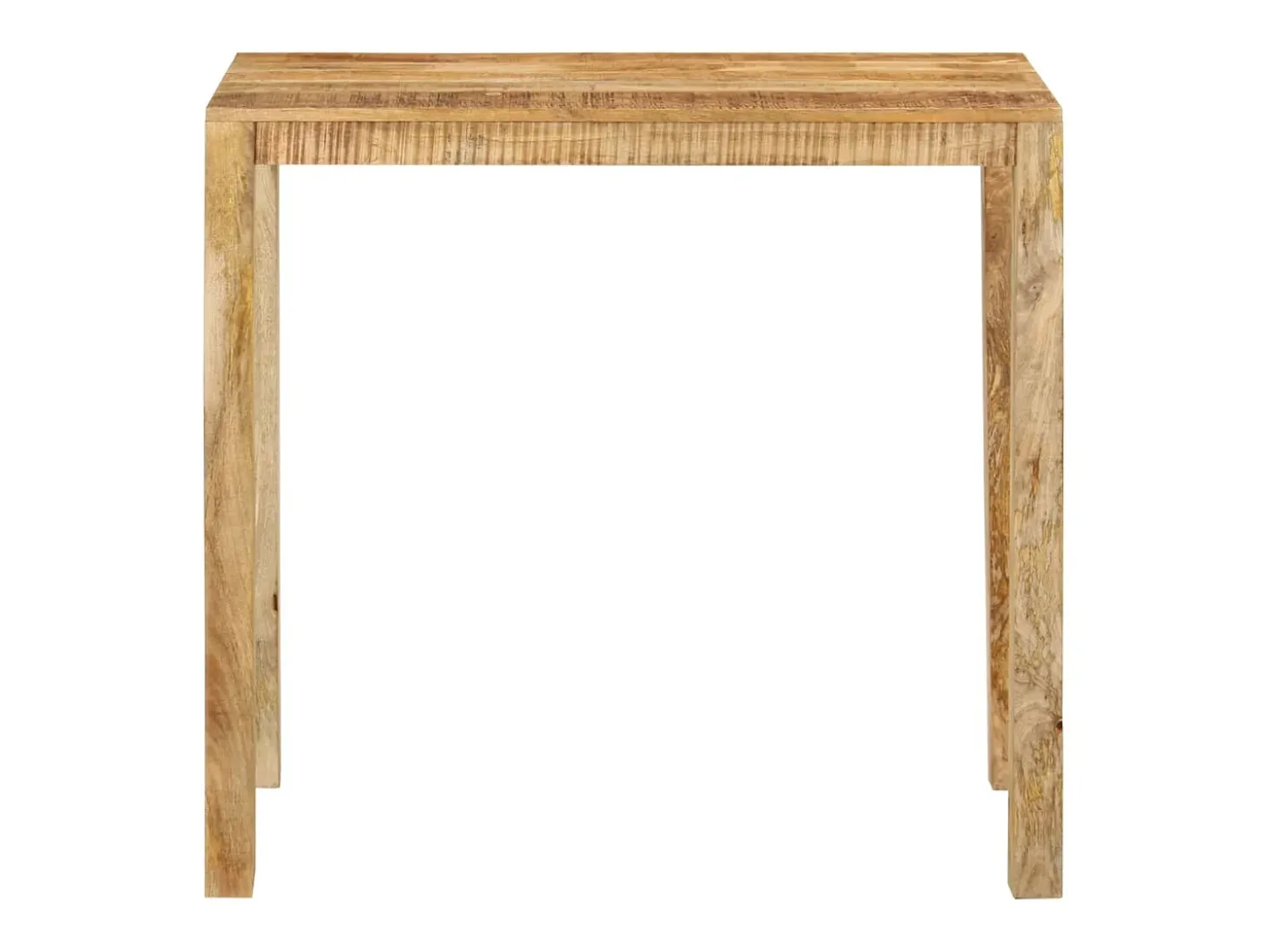 Mesa alta de bar madera maciza de mango 112x55x108 cm ES110442