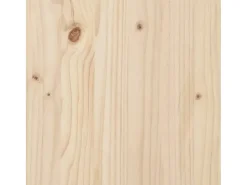 Mesa alta de bar madera maciza de pino 50x50x110 cm