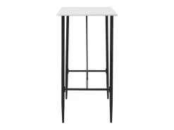 Mesa alta de cocina MDF blanco 120x60x110 cm ES356111