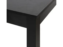 Mesa alta negra de MDF 115x55x107 cm