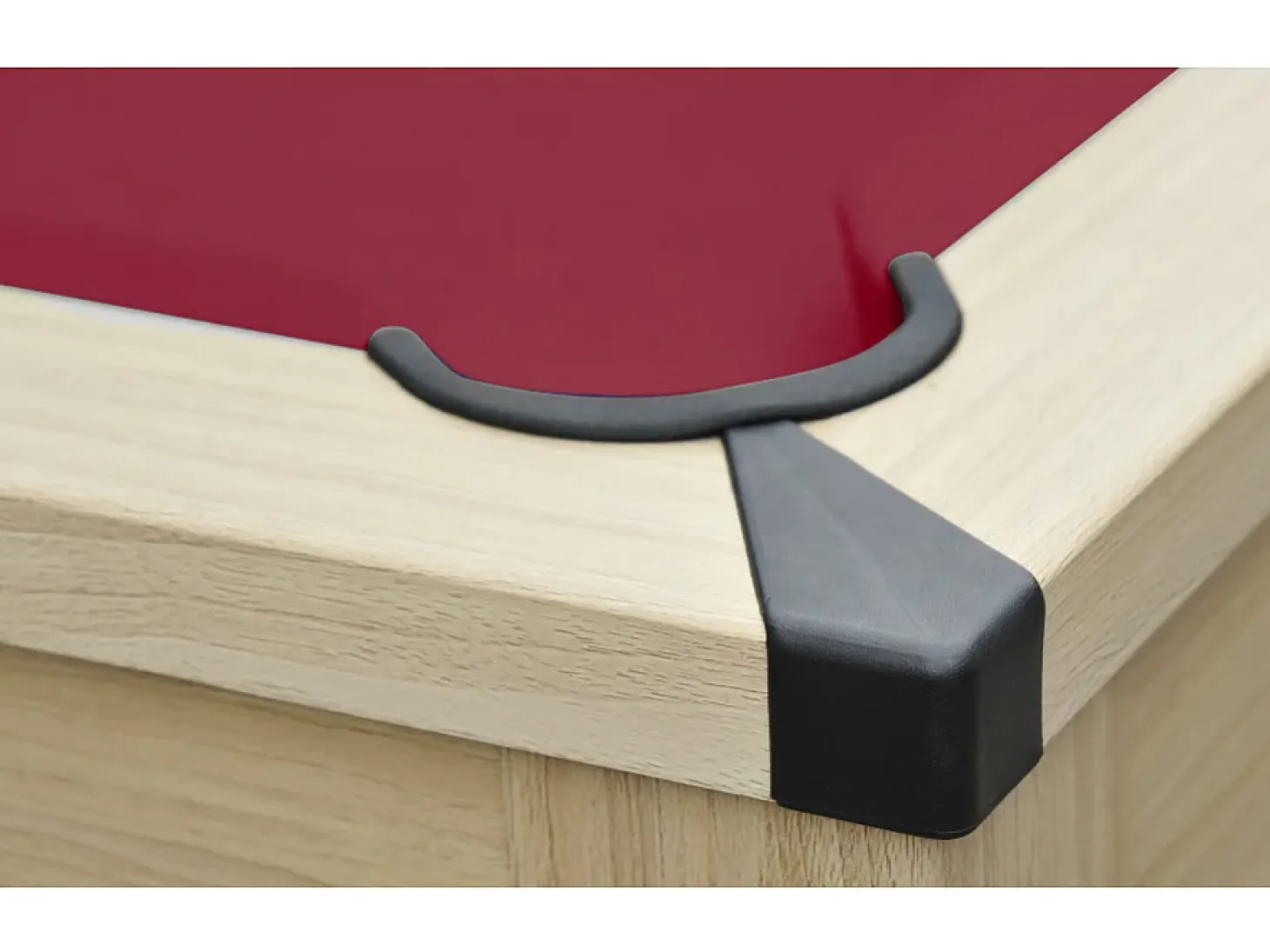 Mesa billar y ping-pong BALTHAZAR - 213x112x81.5 cm-rojo