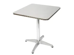 Mesa bistro de aluminio H28 (lote de 10)