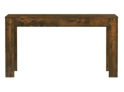 Mesa comedor madera contrachapada roble ahumado 140x74,5x76 cm ES642049