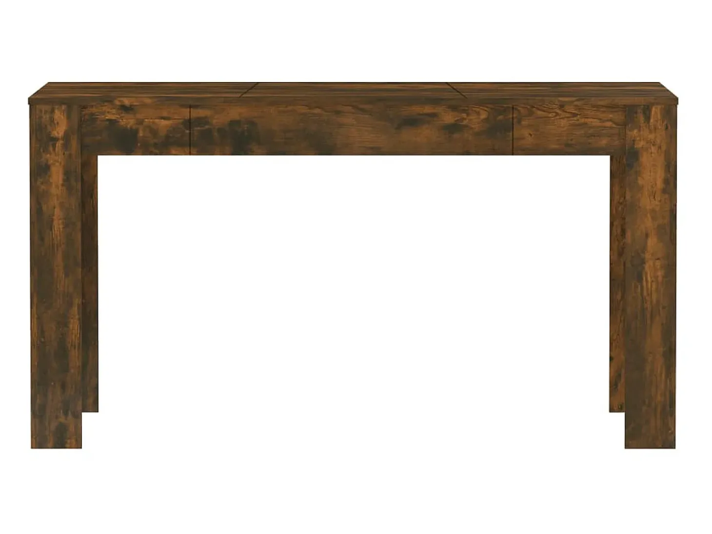 Mesa comedor madera contrachapada roble ahumado 140x74,5x76 cm ES642049